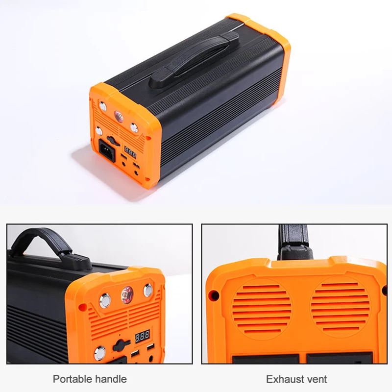 Новейший Портативный портативные зарядные устройства 50000 мАч/60000 мАч емкость поддержка как DC12V 5V и AC110v 220v 300 Вт Выходная мощность Банк