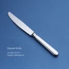 silver dessert knife