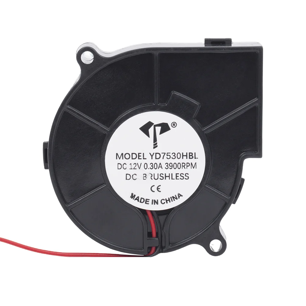 Brushless Blower, 7530, 75x75x30mm, 5V, 12V - detail 12