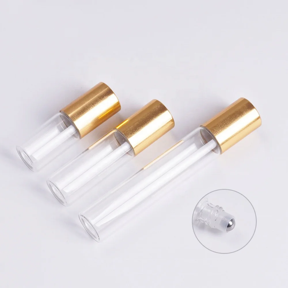 Workmanship 10ml 15ml Amber Black glass roll on bottles roller ball for  20ml perfume bottle to pack essential oil