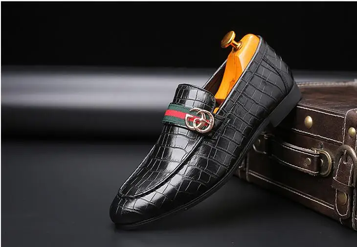 Dropship Men Casual Shoes Size 39-48 Men Loafers Comfortable Men Dress Shoes  Formal Shoes For Men #AL701 to Sell Online at a Lower Price