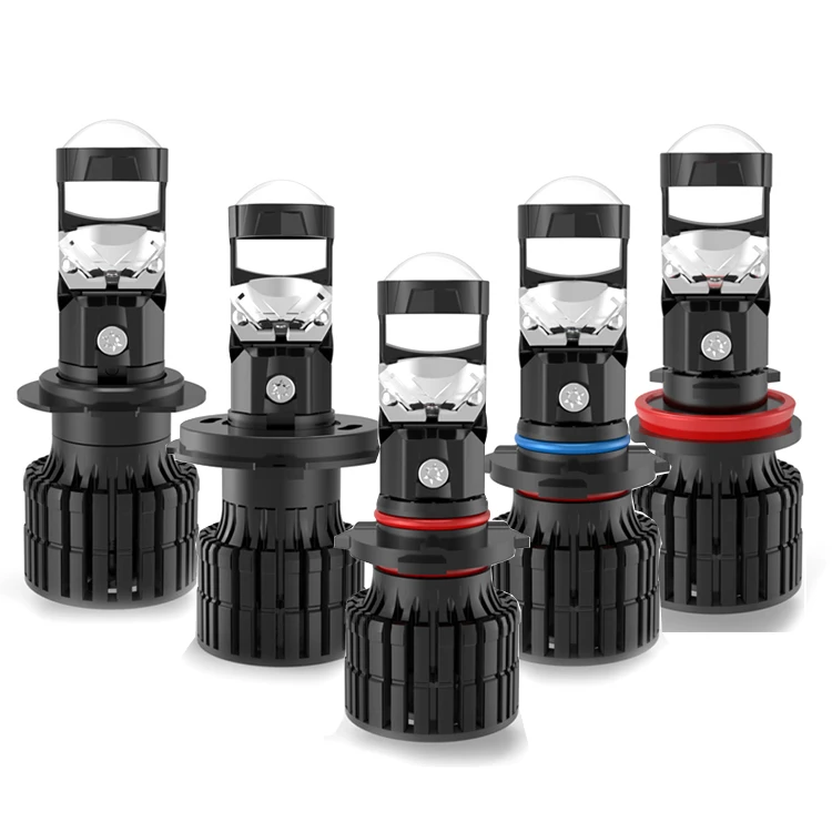 2x H7 LED Projector Lens 45W 24000LM – Kit Lampada Auto Per H7/H8/H11/9005/HB3/9006/HB4, Canbus 12V, Adatto A RHD E LHD