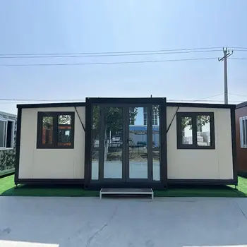 Ready Made Shipping Light Steel Prefabricated Sound Insulation Expandable For 10 Minutes Office Mobile Home Fast Construction