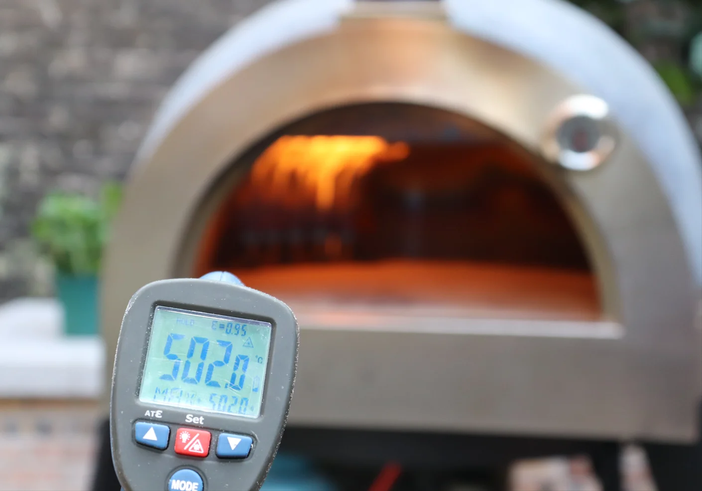 Cecsa Certificate Gas Propane Multifuel Pizza Oven Clay Piza Oven
