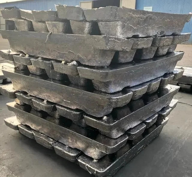 純金属99.994% 精製鉛インゴット純亜鉛インゴット錫インゴット