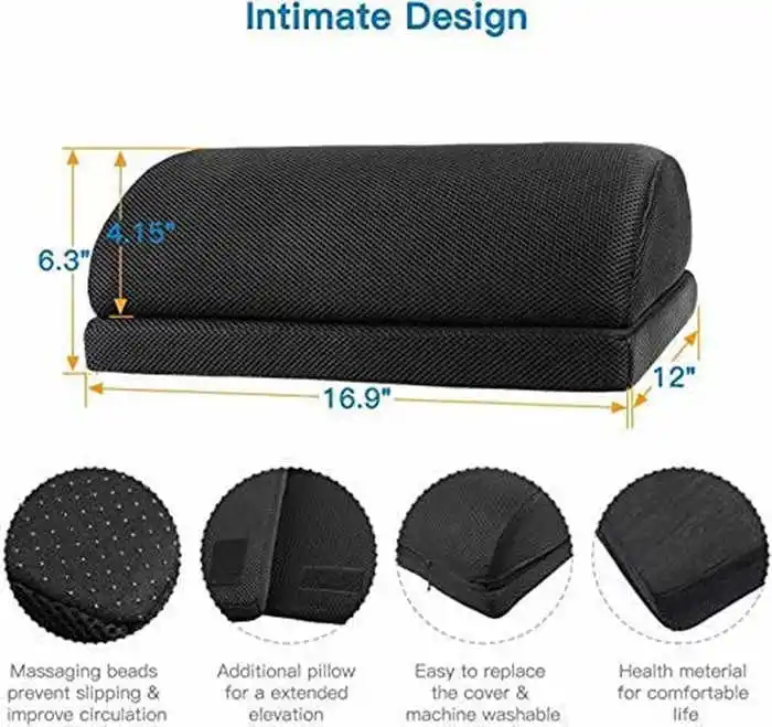 Wholesale Desk Foot Rest Pillow For Added Height,Adjustable Height