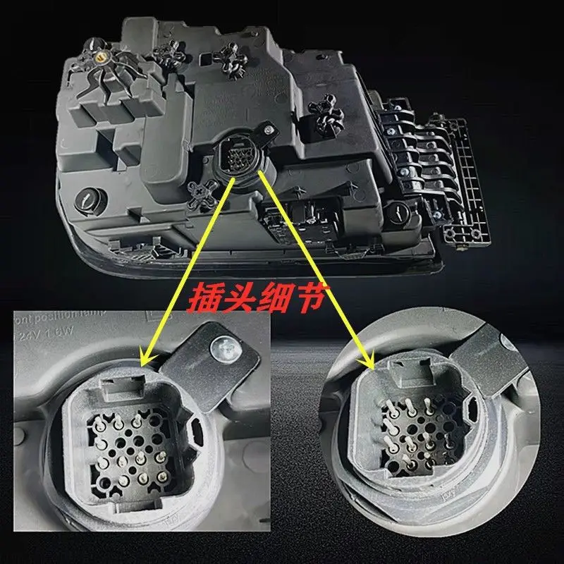 New Durable Left Front Headlight Howo DZ96189722110/20 LED with 3