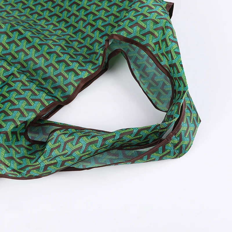 XIANGHUI Polyester Large Folding Custom Made Organic Shopping Environmental Protection Bags