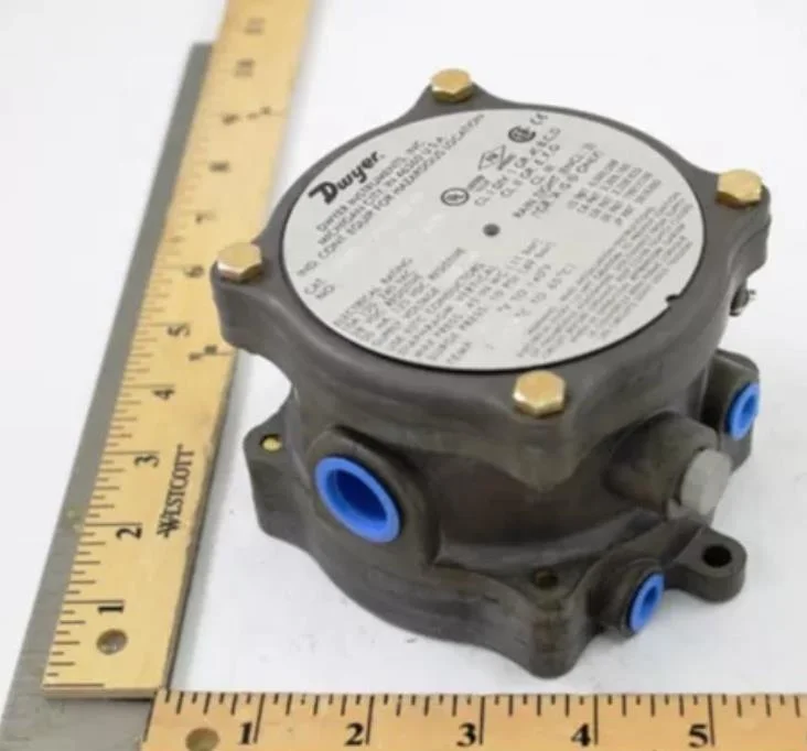 Новый и оригинальный взрывозащищенный переключатель дифференциального давления Dwyer 1950G-0-B-24-NA по хорошей