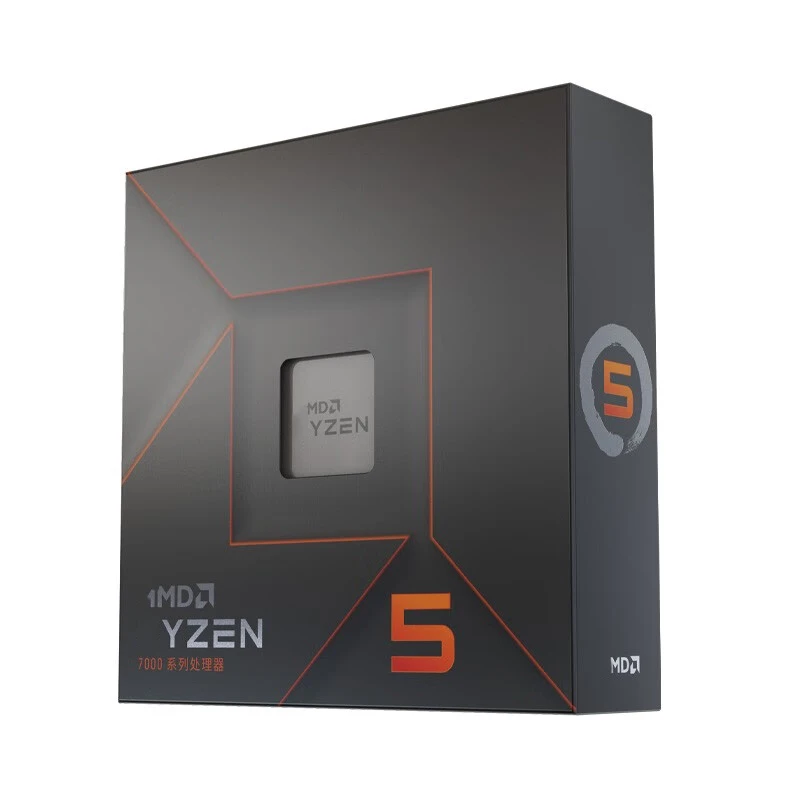 Brand New Processor AM4 AM5 R5 R7 R9 7500F 7600 7700 R9 7900 7700X 7600X  7800X 7900X 7900X3D 7950X3D 7800X3D