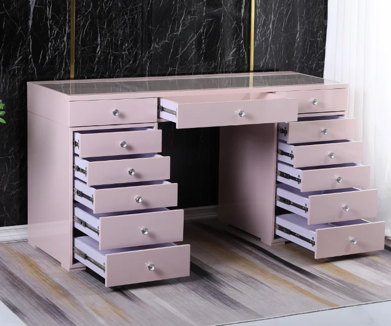 slim fit dress slacks Wooden Bazar Ferris Vanity dressing table with mirror with stool