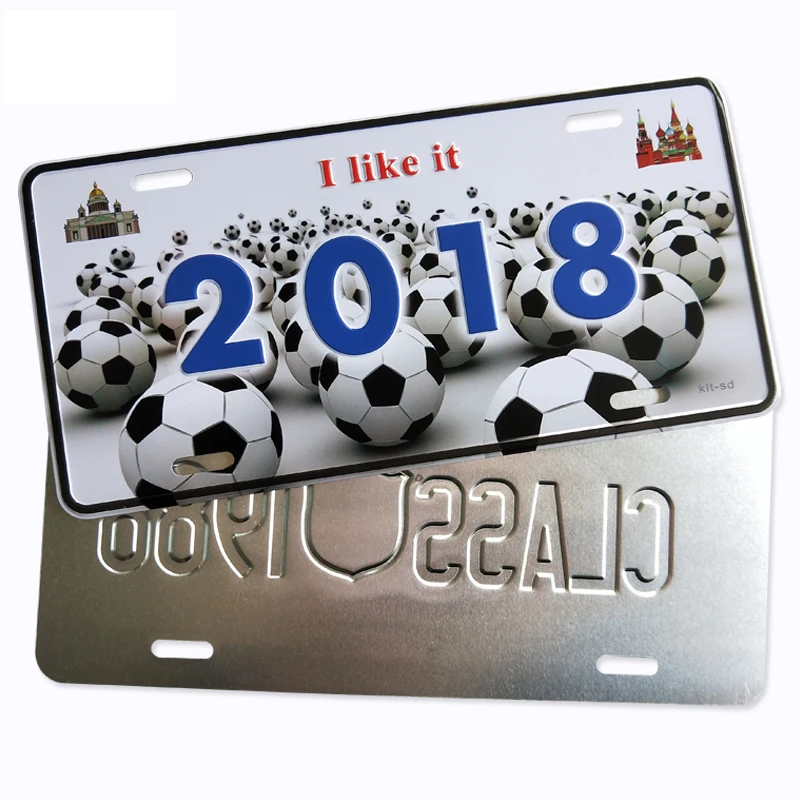 Индивидуальный дизайн CQB 241, красочный металлический автомобильный номерной знак для внедорожника