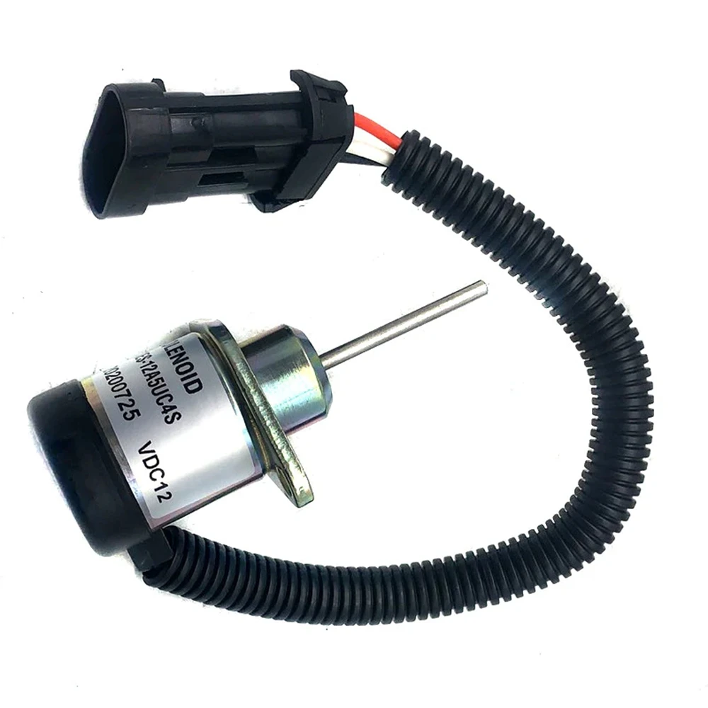 IZUMI for Kubota for Bobcat S185 Stop Solenoid 1503ES-12A5UC4S Construction Machinery Engine Parts