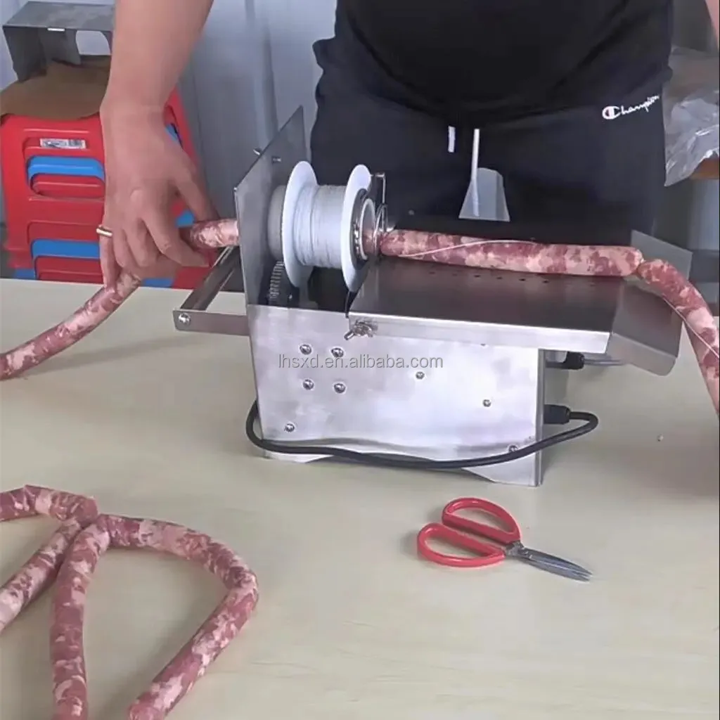 Automatic Sausage Linker Tying Machine Sausage Knotting Machine Sausage Twist Machine 42mm Diameter