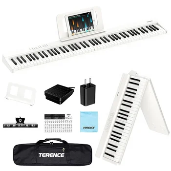 Terence V30 88-Key Portable Folding Electric Piano Keyboard