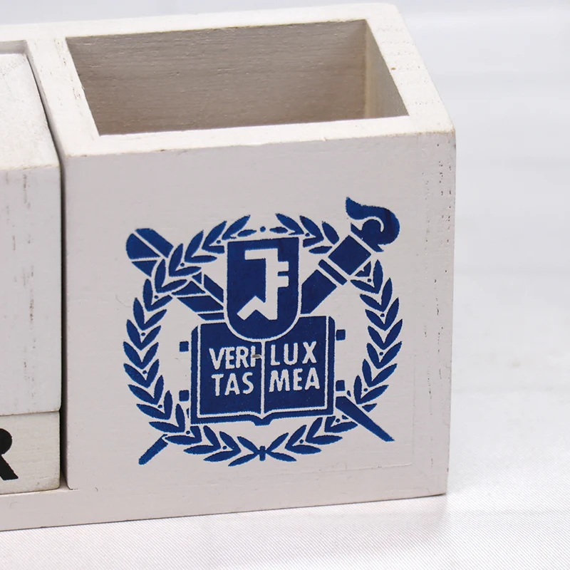 Оптовая продажа, домашний декор, настольный вечный деревянный блок, календарь, деревянный стол, цифровой календарь