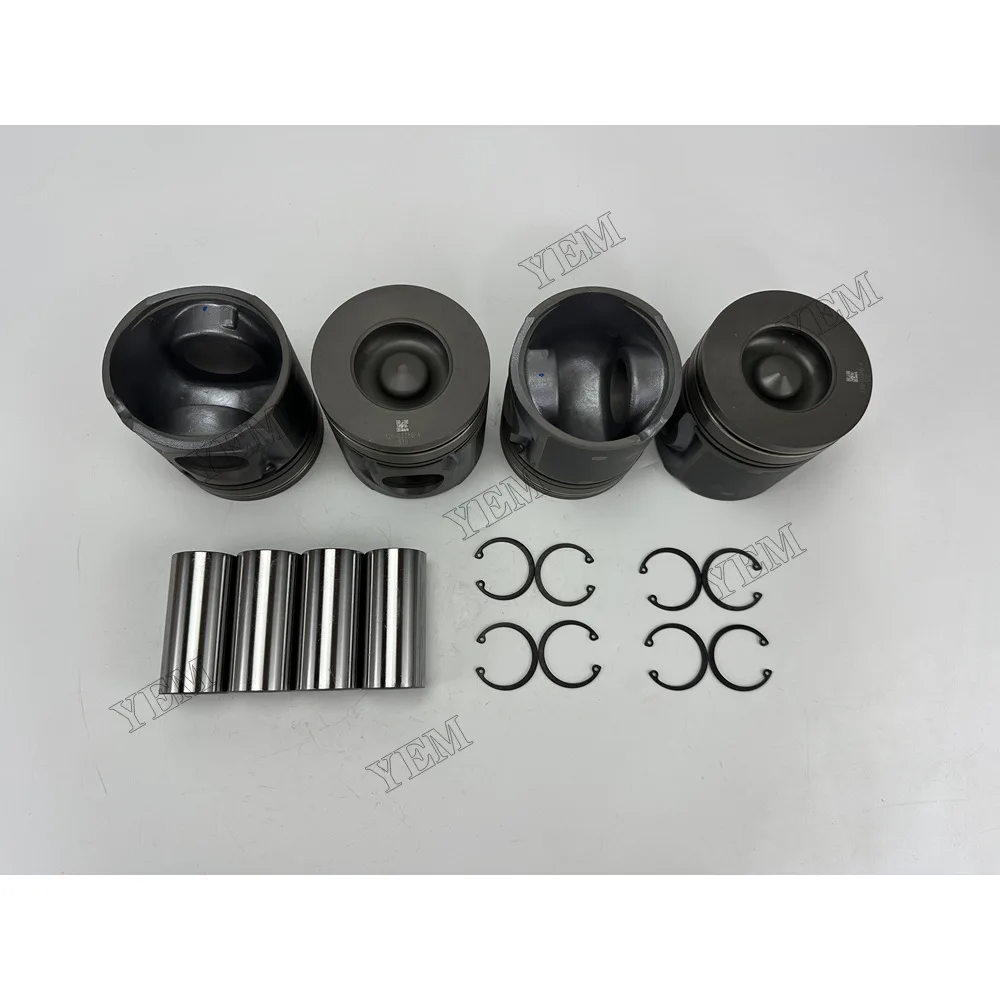 Piston and Pin Clip 320 03386-A 320/03386-A for JCB JCB444 Replacement Engine Parts
