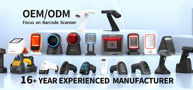 GTCODESTAR Handheld Bluetooth Qr Code Reader Wireless Barcode Scanner ...