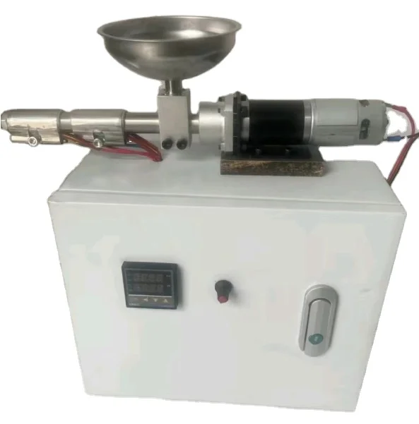 SJ15 Desktop Extruder Small Plastic Extruder for Lab Extrusion Machine 3D Printer Filament Extruder Machine With Single Screw