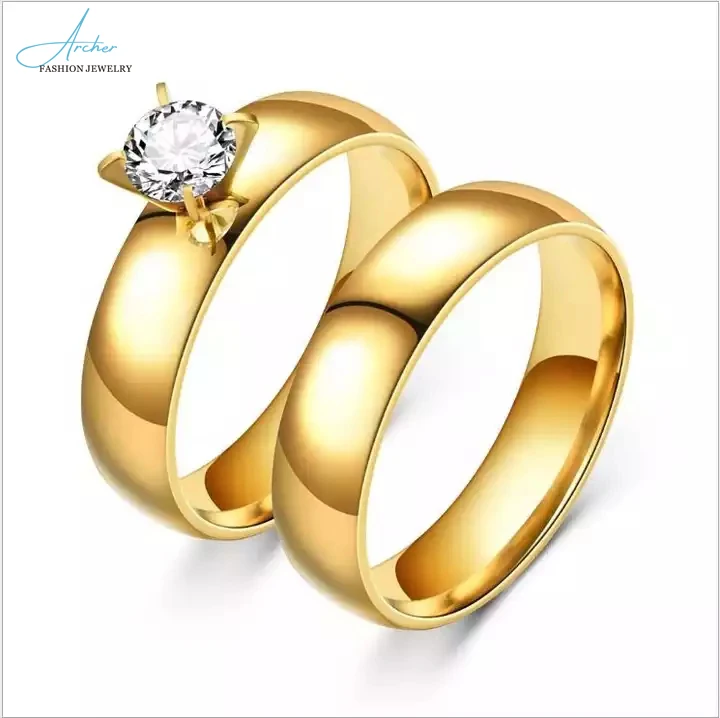 Sree Kumaran | 22K Gold Ring with Yellow Stone for Men's