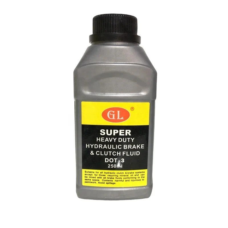 OEM Msds Brake Fluid Good Quality Fully Synthetic Brake Fluid Dot 4 Dot 3