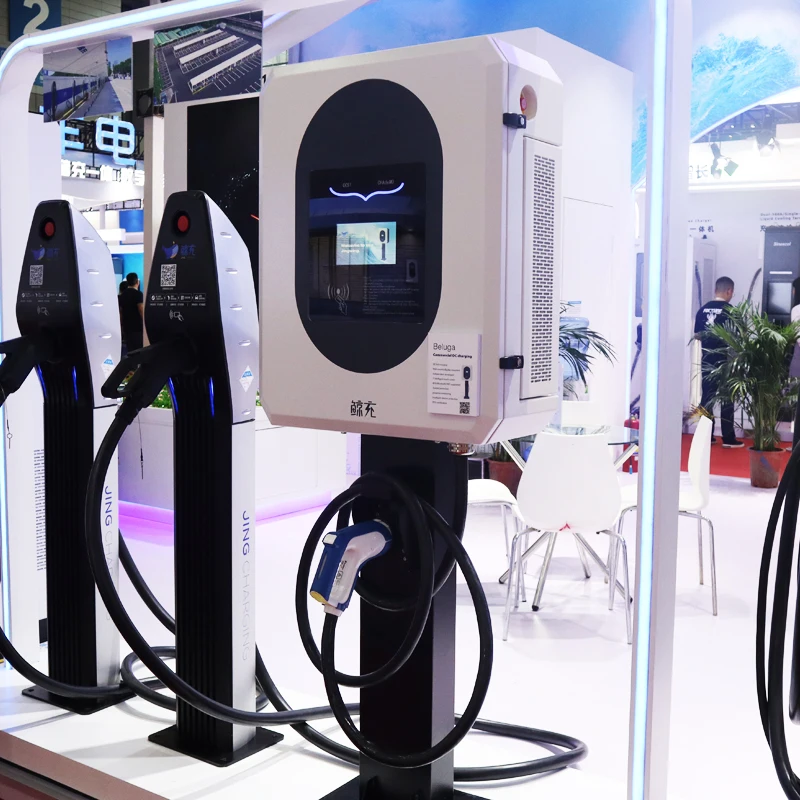 Industrial CCS2 Chademo Charging Station dc ev charger 60kw for car