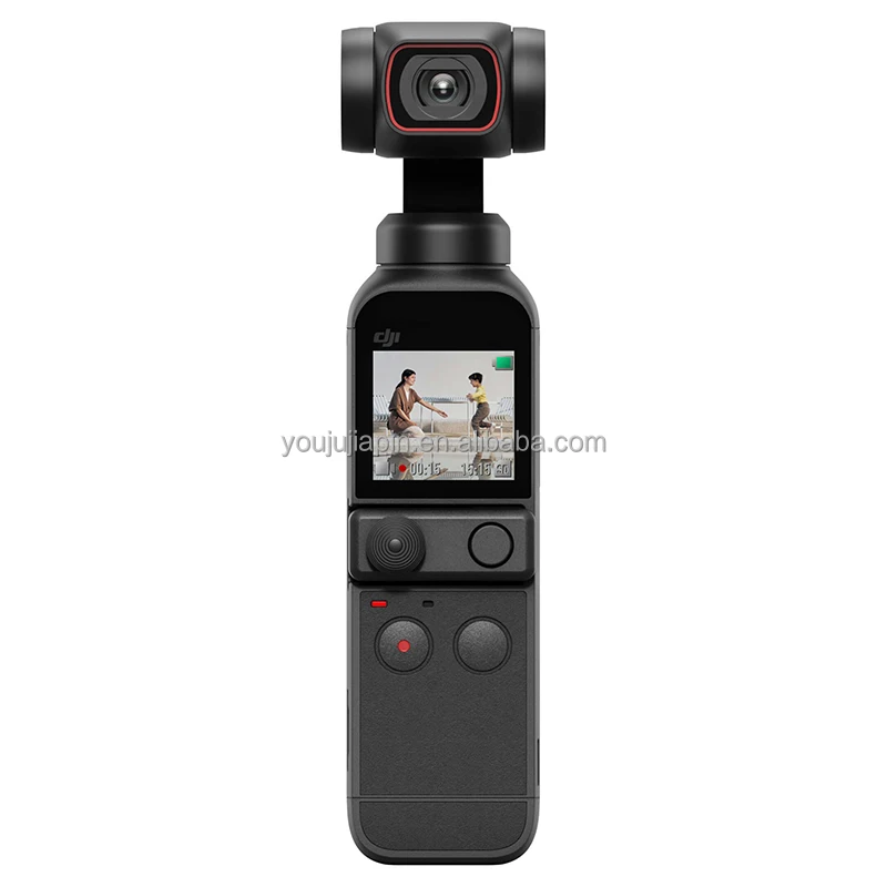 DJI Osmo Pocket 2 Gimbal with 64MP Camera, 3-Axis Stabilization