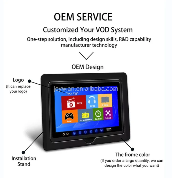 Bus Advertising & Entertainment System Touch Screen Display Buy