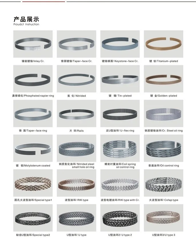 Piston Ring Use for RENAULT MID MIDR  Agora 120mm