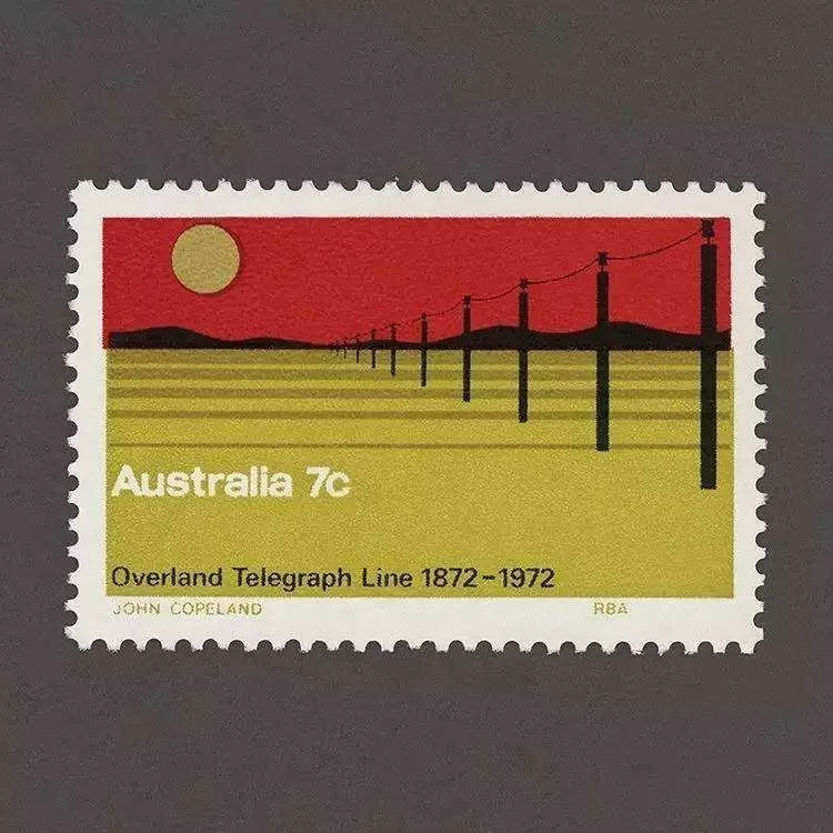 Australia postage stamps tax stamps with holes