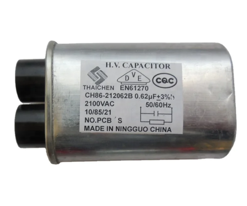 Ch85/ch86 2500vac High Voltage Industrial Microwave Oven Capacitor From