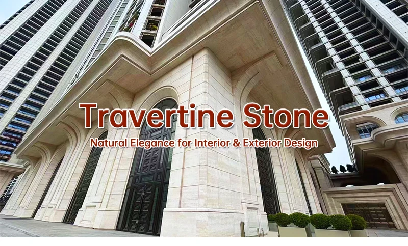 product modern design natural beige travertine marble tiles polished exterior wall stone for hotel use 1 year warranty m2 price china-0