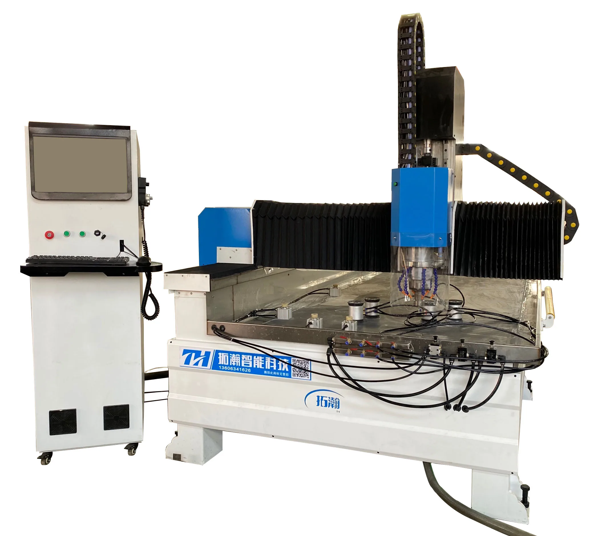 TOHAN CNC Cover Glass Washing Machine Essential Machinery for Glass Blowing Tools with Core Components PLC Engine Motor