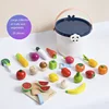 Large collection of fruits and vegetables (25 pieces)