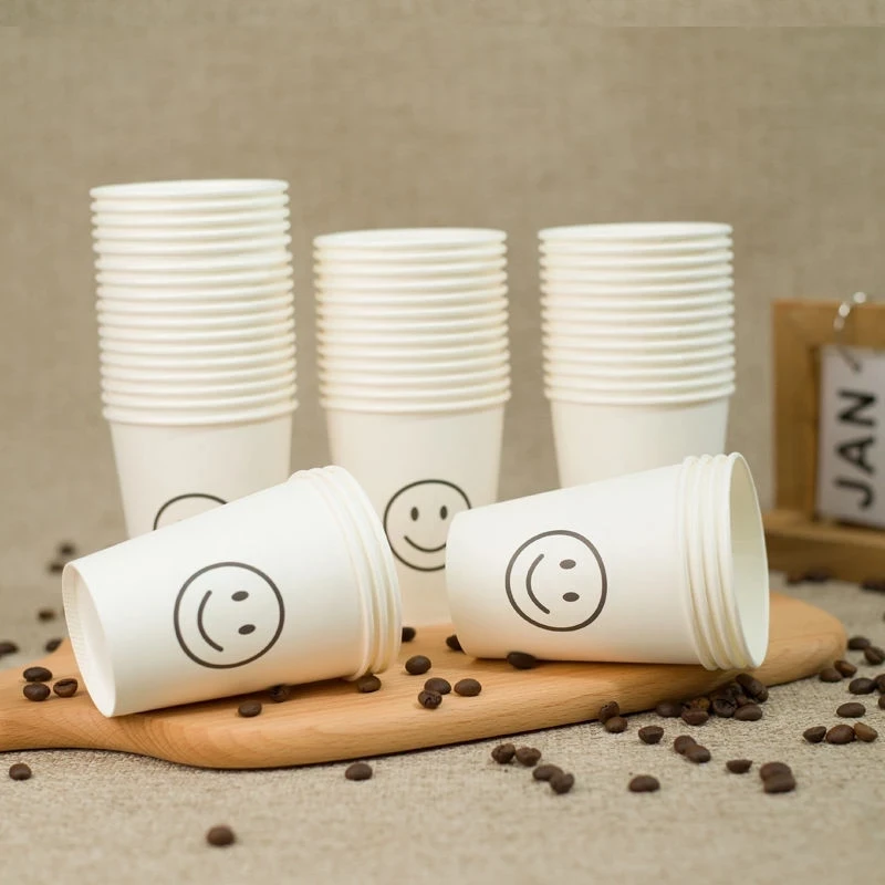 Coffee Cups 8 7oz For Juice Paper Cup 20 Oz Hot Lid