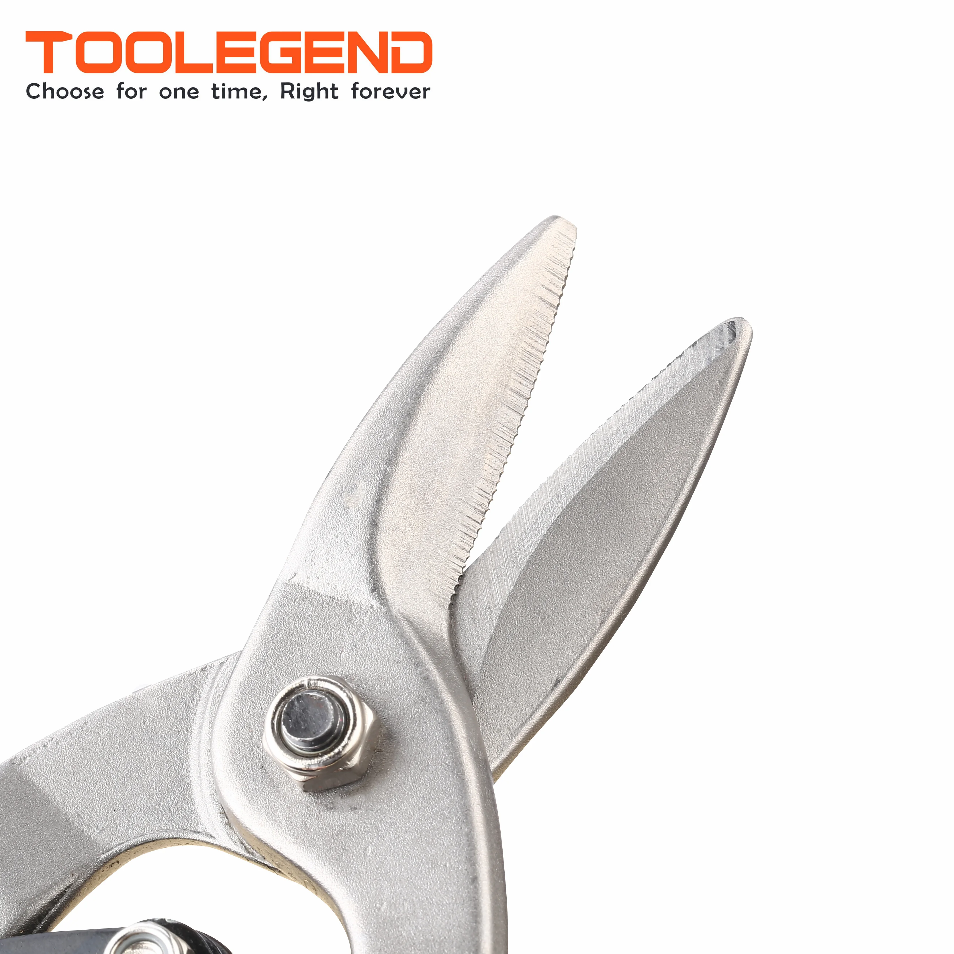 10 '' Industrial Aviation Tin Scissors With CR-V Blade and Comfortable Handle Scissors