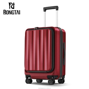 Luxury Unisex Aluminum Cabin Trolley Bag Jiaxing Luxury Carry-Ons Light Weight PC Material Luxury Metal Suitcase