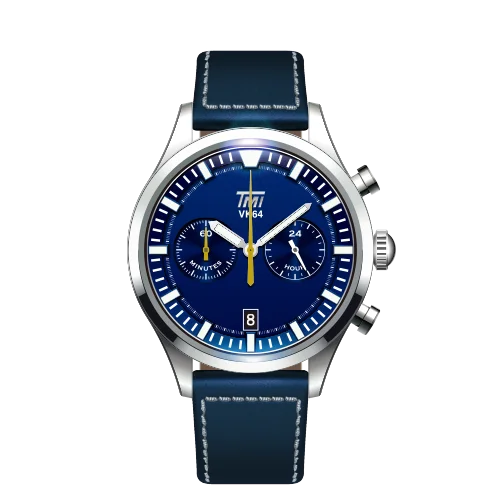 Meca Quartz Chronograph Leistung Quarz Uhrwerk VK64 MECA-QUARTZ