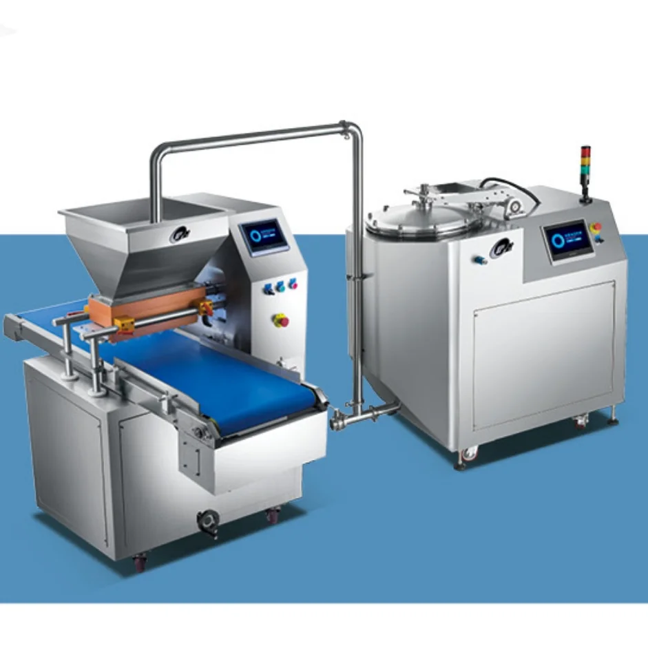 Good Quality Marshmallow Manufacturing Machine Aerating Continuous Mixer Cotton Candy Aerator