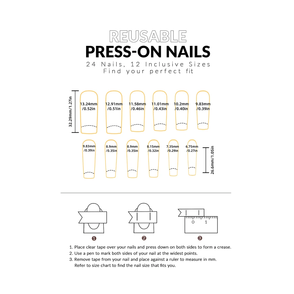 Fake Nails Avec Design 3D Crystal Mix Press on Nails With Diamonds Kawaii Pink Cartoon Resin Nail Art Decoration