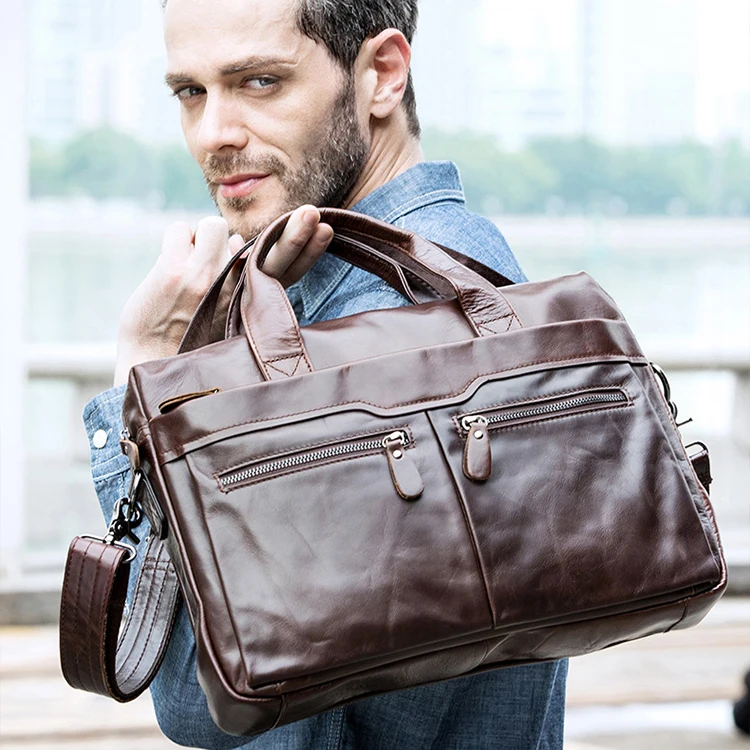 Maletín De Viaje De Cuero Para Hombre,Maletín Para Ordenador  Portátil,Fabricación De Fábrica - Buy Maletín Bolso Del Ordenador Portátil, Maletín De Negocios,Cartera De Cuero De Los Hombres Product on Alibaba.com