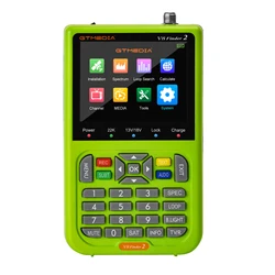 V8 finder2 3 5 дюймовый экран цифровой DVB-S/S2 и MPEG-2/4 H.264(8 бит) отвечающих требованиям ручной спутниковый finder