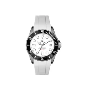 Custom Made Automatic Wrist Watch Steel Dive Mechanical Watches Waterproof  Applied Switzerland BGW9 Luminous