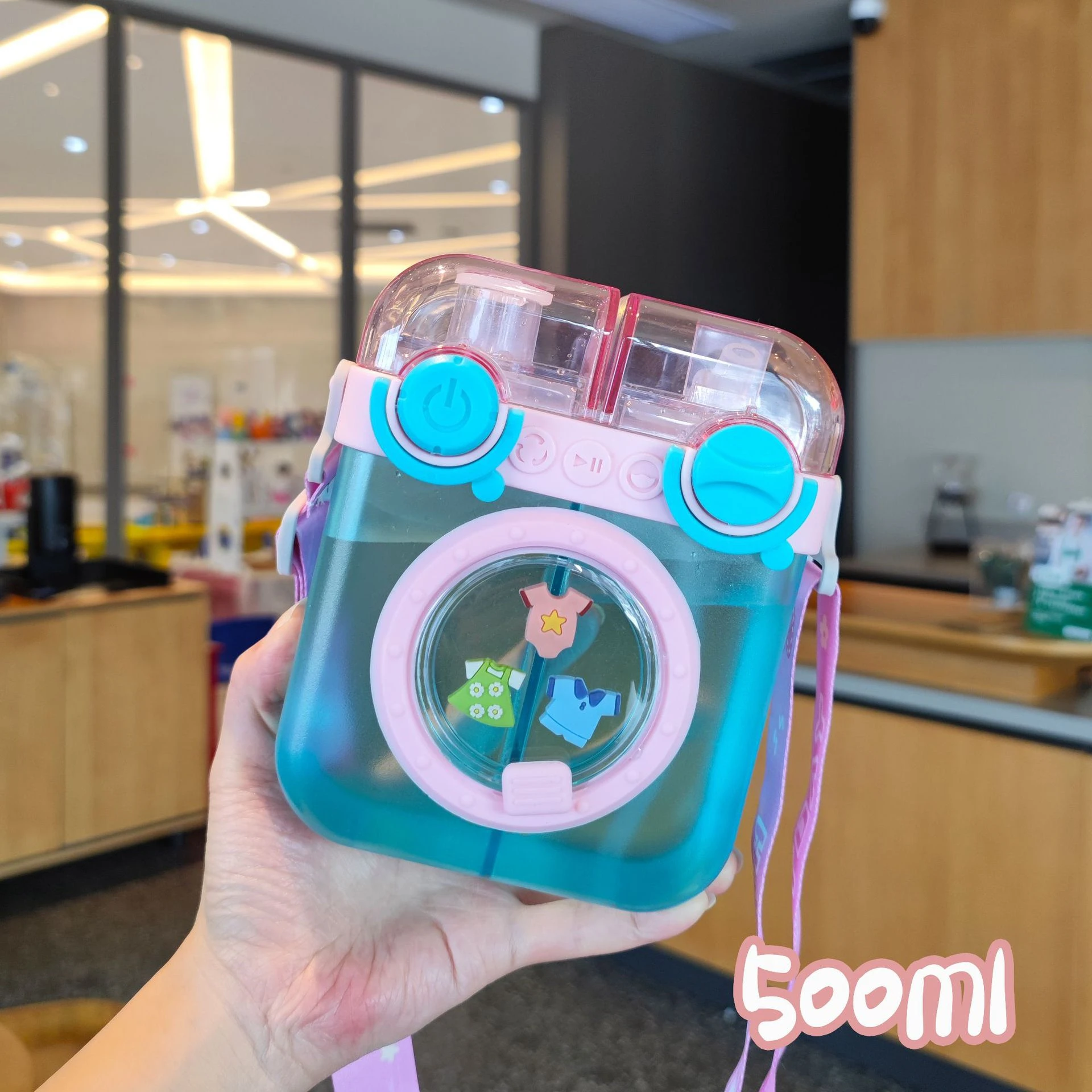 Детская пластиковая чашка для воды, 500 мл