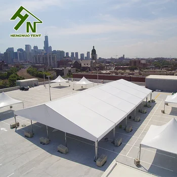 Temporary Outdoor Clear Span Catering Event Tent Durable Church Marquee For 500 People Seats Wedding Ceremony