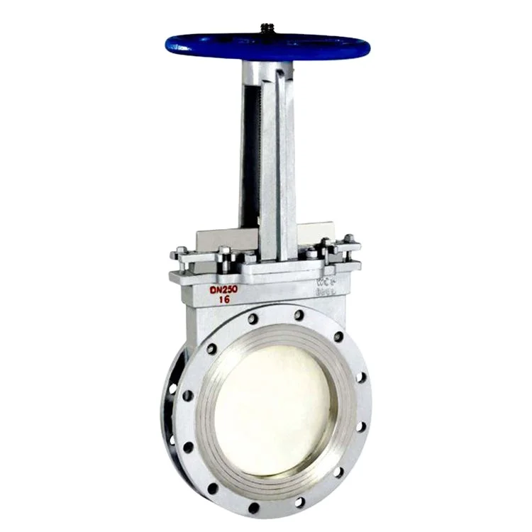 Made in China Standard Casting Steel/Ductile Iron/Stainless Steel Slurry Knife Gate Valve