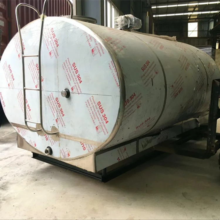 5000L Milk Cooling Tank With CIP Full Cleaning System