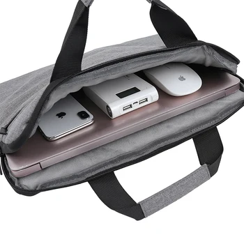 Wholesale  13" 14'' 15.6 17 Inch Tote Laptop Bag  Unisex Leisure Oxford Laptop Briefcase for Business