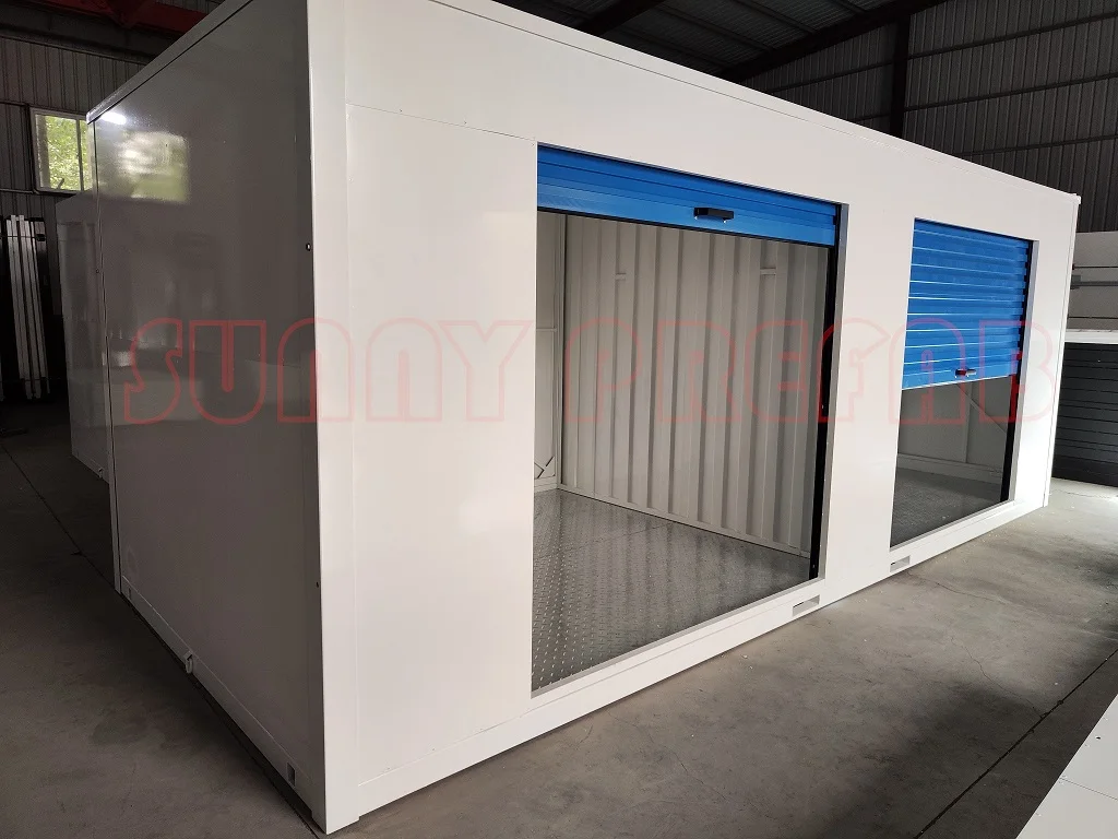 Steel Material Prefab Assemble Stackable Mobile Container