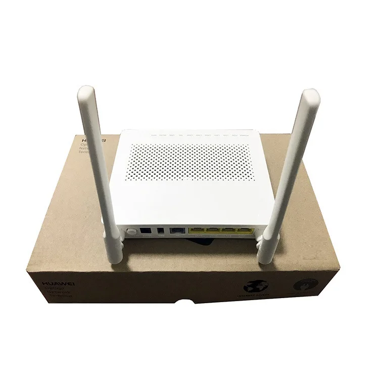 Оптоволоконный маршрутизатор 4Fe + 2 кастрюли + WiFi + USB + английская версия EG8141A5 XPON GPON ONU ONT по заводской цене